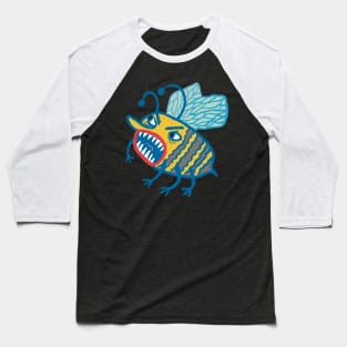 Bee Angry Buzzing - A Playful Design for Bee Lovers Baseball T-Shirt